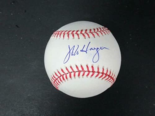 Mike Hargrove Aláírt Baseball Autogramot Auto PSA/DNS AK24906 - Dedikált Baseball