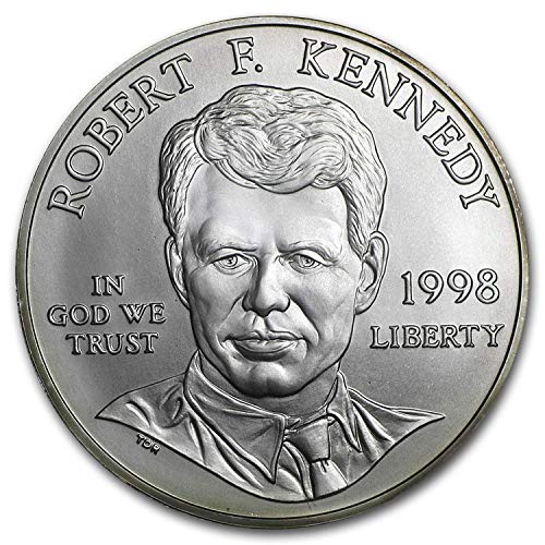 1998 s Robert F. Kennedy Emlék-BU Ezüst Dollár Brilliant Uncirculated MINKET Menta
