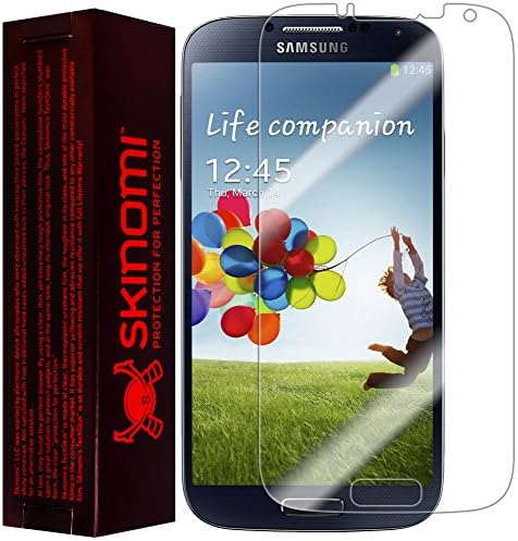 Skinomi képernyővédő fólia Kompatibilis a Samsung Galaxy S4 (I9500, I9505) Tiszta TechSkin TPU Anti-Buborék HD Film