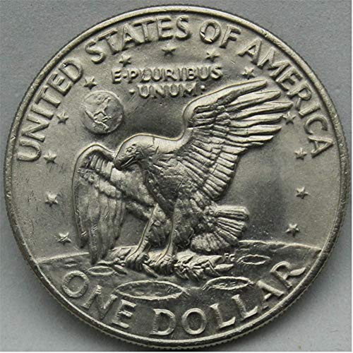 1972-Ben Eisenhower Dollár $1 Brilliant Uncirculated
