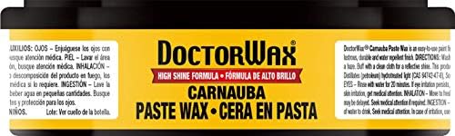 DOCTORWAX DW8205s Carnauba Viasz Paszta, 9.5-Uncia
