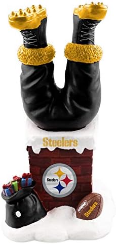 Mikulás Pittsburgh Steelers Santa Lábak Kémény Figuráját (Bogyó Lábak) NFL