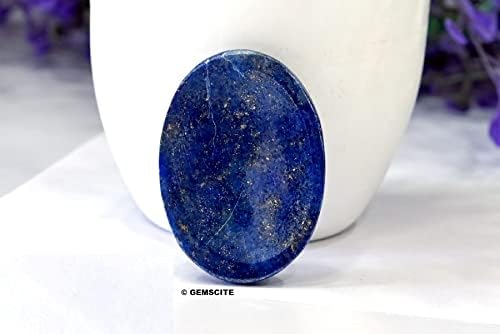 WholesaleGemShop Lapis Lazuli Aggódj Kő Pozitív Energia a Kristály Gyógyító Hüvelykujj Kő Wellness Metafizikai Pszichikus
