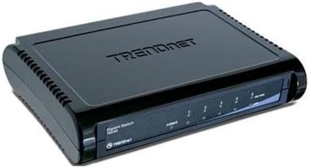 TRENDnet TEG-S5 5-Port Gigabit Switch (5 x 10/100/1000Mbps Auto-Negotiation, Auto-MDIX Gigabit Ethernet Portok) (Fekete)