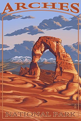 Arches Nemzeti Park, Utah, Delicate Arch, Festői Sorozat (15oz Fekete Kerámia Kávés Bögre Tea, Mosogatógép, Mikrohullámú