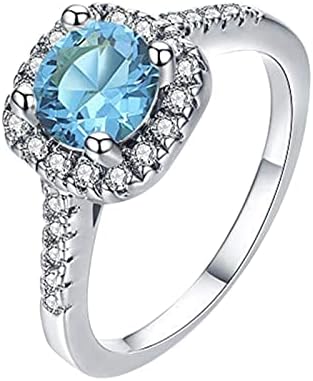 2023 Új Ajándék Ékszerek Luxus Vágott Fehér Gyűrű Esküvő, Eljegyzés, Kő, Kézi Készítésű Gyűrű, Férfi Divat (Fehér, 8)