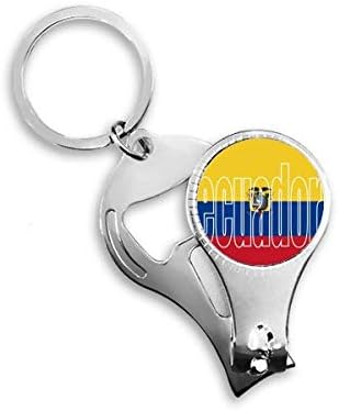 Ecuador Ország Zászló Neve Köröm Zimankó Gyűrű Kulcstartó Sörnyitó Clipper