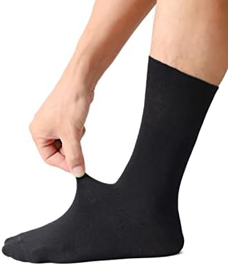 Polawind cukorbeteg férfi zokni méret 10-13 széles, laza felső ödéma neuropathia boka zokni, férfi extra széles, nem kötelező