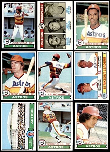 1979 Topps Houston Astros Csapat készen áll Houston Astros (Set) VG/EX+ Astros