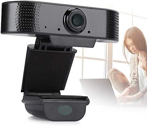 Webkamera Mikrofonnal, 1080P Szög 90 Fokos Nézet PC Kamera USB Webkamera Plug and Play Webkamera, 1/3 col 2MP-Érzékelő 3D