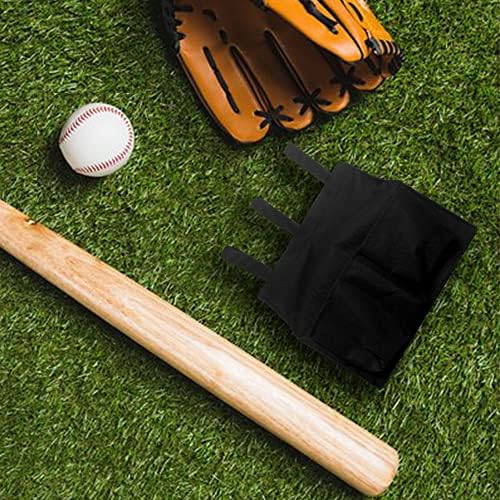 Joewuzun 2db Bíró Labdát Táska Bíró Felszerelés Oxford Fekete Szövet 2 Oldalán Pockets Bíró Felszerelés Baseball Nagy Softball