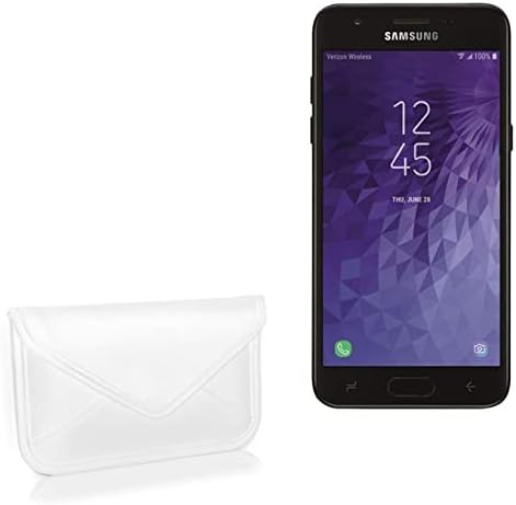 BoxWave Esetben Kompatibilis a Samsung Galaxy J3 Pályára (a bíróság által BoxWave) - Elite Leather Messenger, Táska, műbőr