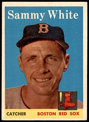 1958 Topps 414 Sammy Fehér Boston Red Sox (Baseball Kártya) EX Red Sox