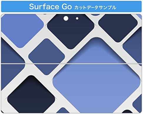 igsticker Matrica Takarja a Microsoft Surface Go/Go 2 Ultra Vékony Védő Szervezet Matrica Bőr 000492 Csempe Zöld