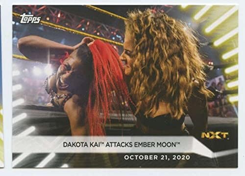 2021 Topps WWE Női Részleg 84 Dakota Kai Birkózás Trading Card