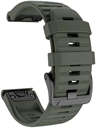 NDJQY 20 22 26mm Watchband A Garmin Fenix 6X 6 Pro 5 5XPlus 3HR Származású Mk1 MK2 Enduro Szilikon Zenekar gyorskioldó Easyfit