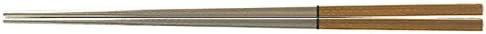 Fukui Kézműves 3-1352-8 Arany/Ezüst, 9,3 hüvelyk (23.7 cm) Kúp Feje Szögletes Fa, Gabona Pálcika (Made in Japan), Átmérője