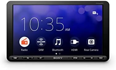 A Sony ELNÖK-AX8100 9-es Lebegő Multi Média Vevő az Apple Carplay/Android Auto, valamint HDMI Videó Bemenet