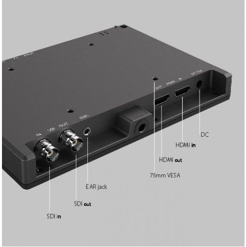 LILIPUTI 7 Q7 1920x1200 Fém Héj Vékony Kamera Monitor SDI vagy Hdmi Kereszt Átalakítás,Hullámforma PIP Mód Oszlopban (YRGB