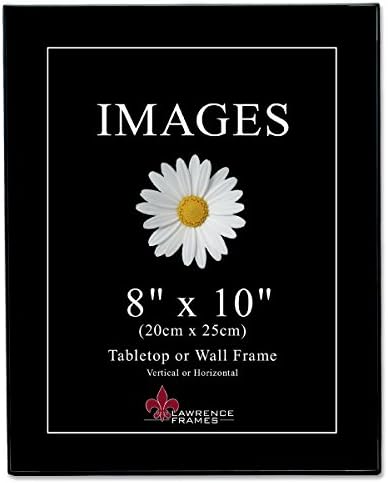 Lawrence Keretek Képek Gyűjteménye 8 x 10 Fekete Műanyag Képkeret, 8 × 10