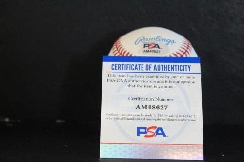 Jim Bouton Aláírt (Bulldog) Baseball Autogramot Auto PSA/DNS AM48627 - Dedikált Baseball