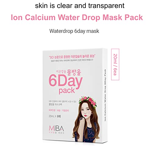 MiBA Kalcium Ion vízcsepp 6 Nap Pack 20ml x 6 csomag 6 Egymást követő nap 1 nap 1 csomag. A nedvességet, hogy emelkedik a