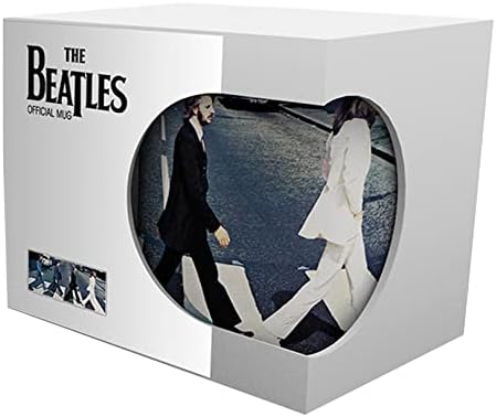 GBeye A Beatles Abbey Road Kerámia Kávés Bögre Tea 11 Oz. Zene Művész Együttes Drinkware Home & Konyha Alapvető Ajándék