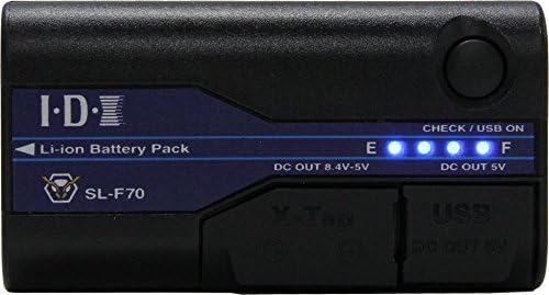 IDX SL-F70 9900mAh 7.2 V Sony L-Sorozatú Akku X-Tap & USB