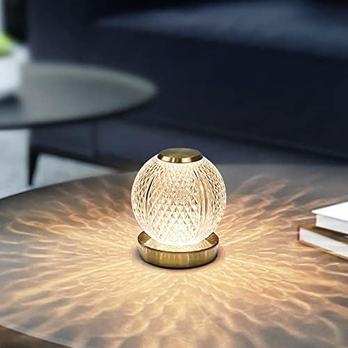 Modern, Egyszerű, Kreatív Akril Globe asztali Lámpa Északi Hálószoba Éjjeli USB Töltés Érintse meg Hangulatú Kis Éjszakai