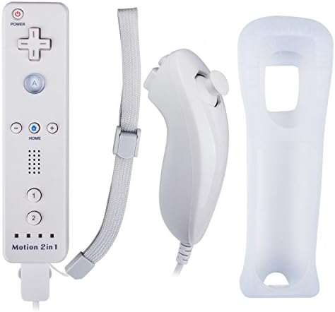 Wii Remote a Wii Motion Plus Belső | Sokk Wii Nunchuku Vezérlő | Kompatibilis Nintendo Wii, Wii U