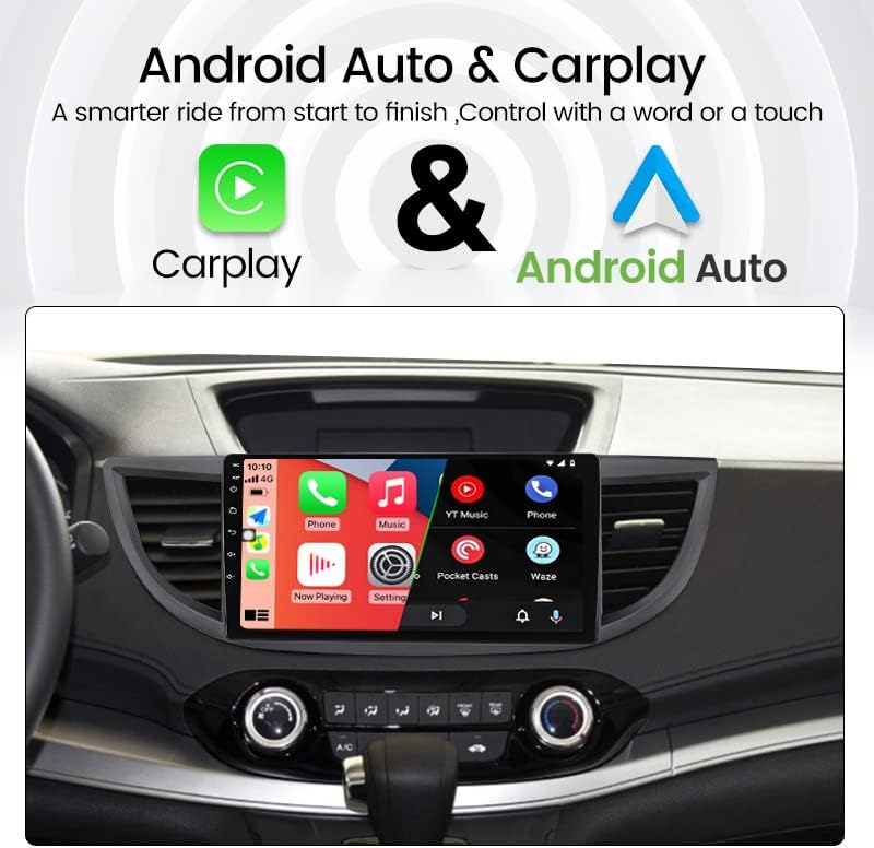 Android 11 autórádió Hifi, a Honda CRV 2012-, Biorunn 10.1 Inch Octa-Core Autó GPS Navi Vezeték nélküli Autós-Játék Android