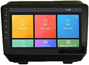 Android 10 Autoradio Autós Navigációs Sztereó Multimédia Lejátszó, GPS, Rádió, 2.5 D érintőképernyő forJeep Wrangler 2018-2020