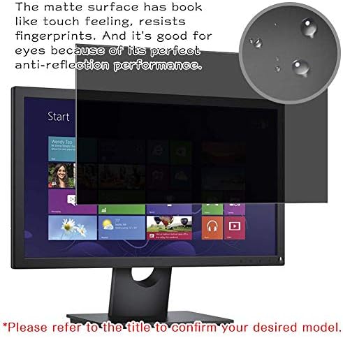 Synvy Adatvédelmi képernyővédő fólia, Kompatibilis Dell Monitor 31.5 U3219Q Anti Kém Film Védők [Nem Edzett Üveg]