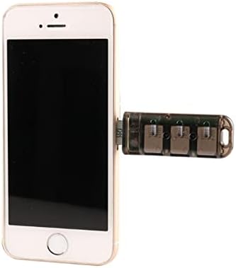Fekete SIM-Kártya Adapter iPhone 5/6/7/8/X/XS, Multi-Card Készülék Mini Nano SIM Független Ellenőrző Kapcsoló