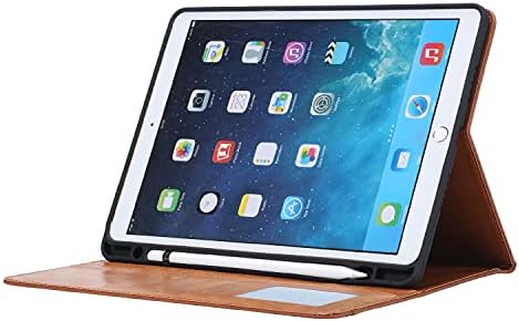 Tablet PC Esetben, Tablet tok iPad 10.2 Hüvelyk 2019 Összecsukható Állvány Fedél Automatikus Wake/Sleep Tabletta burkolata