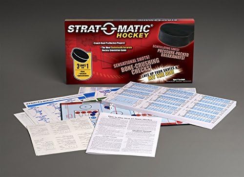 Strat-O-Matic Jégkorong Jelenlegi Edition Játék