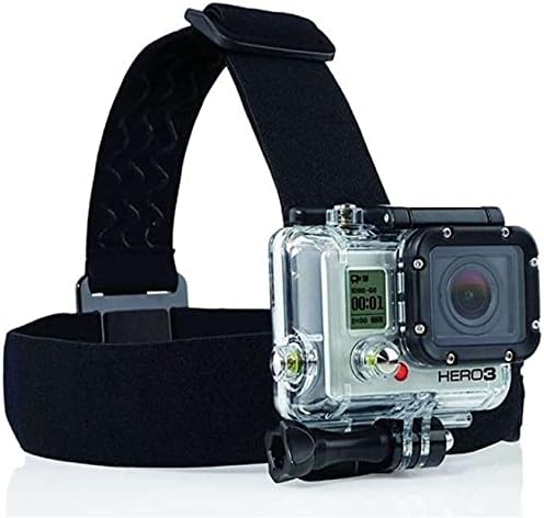 Navitech 8 az 1-ben Akció Kamera Tartozék Combo Kit Szürke Esetben - Kompatibilis A APEMAN A80 Akció Kamera
