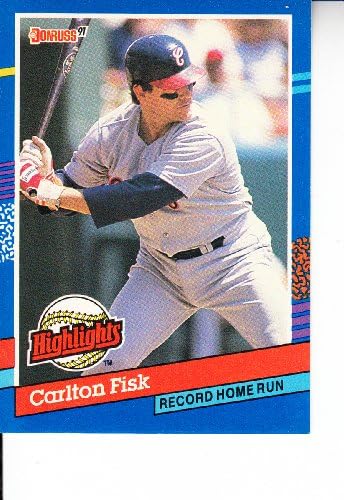 1991 Donruss Bónusz Kártyák BC6 Carlton Fisk Baseball
