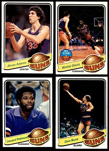 1979-80 Topps Phoenix Suns Csapat készen áll Phoenix Suns (Set) EX/MT+ Nap