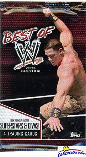 (10) 2013 Topps LEGJOBB WWE Pankráció Gyári Lezárt Fólia Csomag 40 Kártyákat! Nézd Jon Cena, Római Uralkodik, Mick Foley