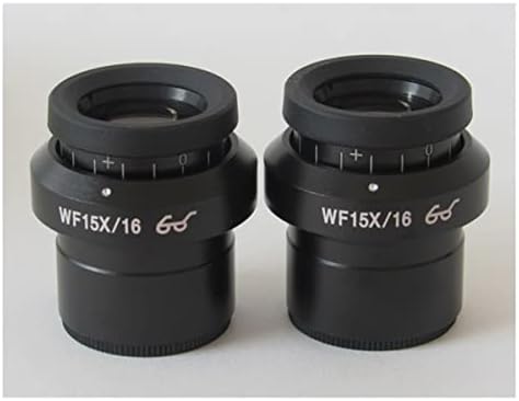 Mikroszkóp Tartozékok 2 DB WF15X/16mm Állítható Okulár Optikai Lencse Biológiai Mikroszkóp Labor Fogyóeszközök