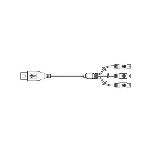 XP Deus Kábel USB 3-Mini B Díjat Fejhallgató-Távirányító Keresés Tekercs DCUSB3