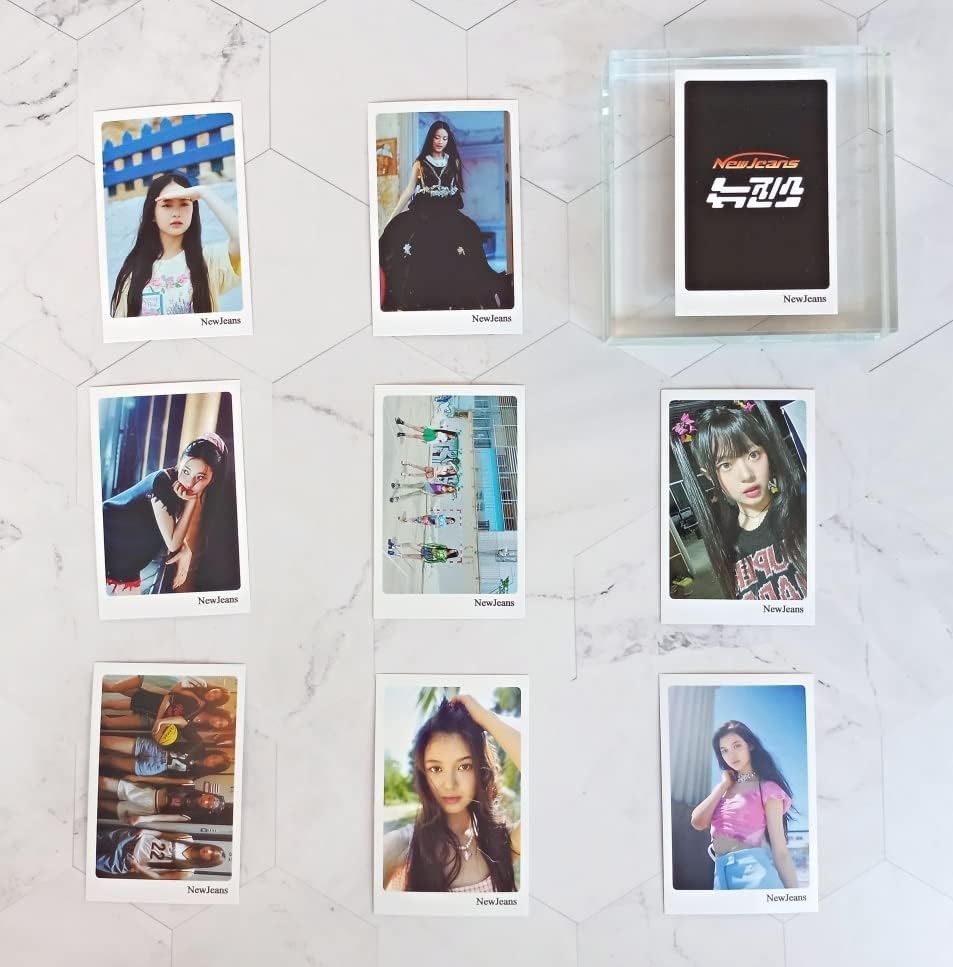 ZEESOON K-POP IDOL Csoport Új Fotó Üzenet Kártya 56pcs set (Képeslap / 56sheets) vagy Átlátszó Kártya 25pcs meghatározott