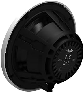 Nedves Hangzik ZERO-6-XZ-W Fehér 6.5 Neodímium Powersport & Marine Hangszóró w/Horn-Betöltött Titán Magassugárzó, Pár, Kompatibilis