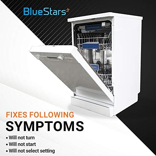BlueStars, nagy teherbírású WB03T10325 Tartomány Fém Gomb Csere Része, Pontos Illeszkedést a General Electric Tartományok