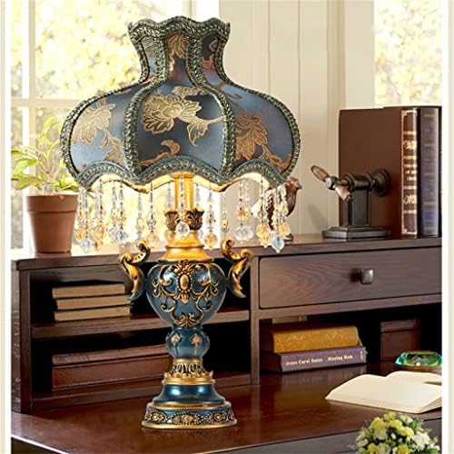 LIUZH asztali Lámpa Minimalista Európai Stílusú Nappali, Hálószoba Lámpa Kreatív, Romantikus asztali Lámpa (Szín : Power