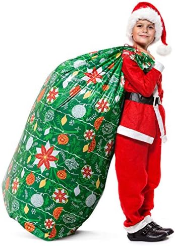 Extra Nagy Karácsonyi Ajándék Táska 56x36 Jumbo Nagy Ajándék Táskák a Karácsonyi Csomagolópapír a Karácsonyi Ajándék – Nagy
