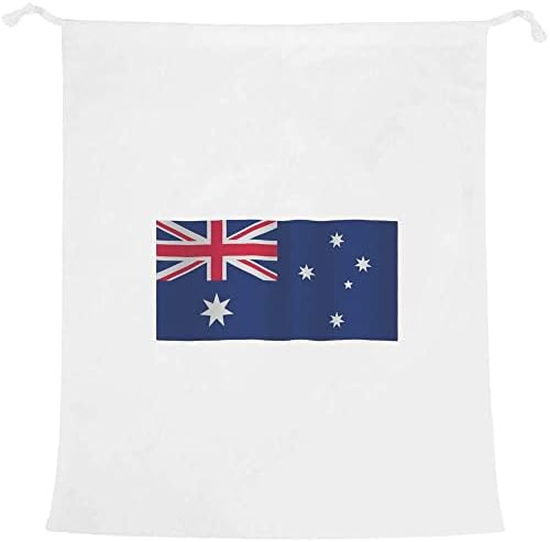 Azeeda 'Integetett Ausztrál Zászló' Mosoda/Mosógép/Tároló Táska (LB00023841)