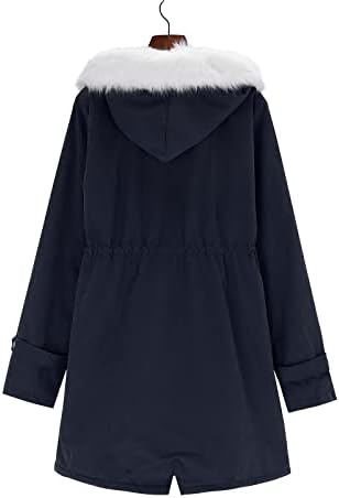 Női Téli Kabát Kabát Zsebében Bolyhos Polár Outwear Kapucnis Kabát, Vékony, Divatos Kardigán Meleg, Divatos Kabát