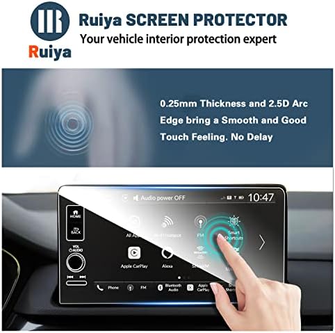 Ruiya Képernyő Védő 2023 Honda CRV 9in GPS Infotainment Érintőképernyő A Legújabb 2023 Honda CRV Tartozékok 9HD Edzett Üveg